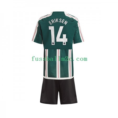 Fußballtrikots Manchester United Eriksen 14 Kinder Auswärts Trikotsatz 2023-2024 Fußballtrikots Manchester United Eriksen 14 Kinder Auswärts Trikotsatz 2023-2024